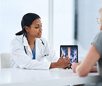 Patient neurology check